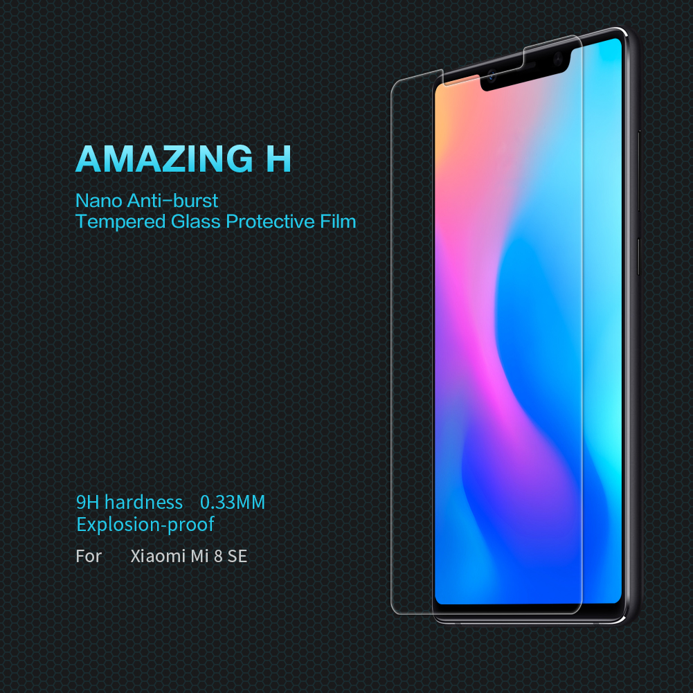 NILLKIN-H-Anti-Explosion-Tempered-Glass-Screen-Protector-For-Xiaomi-Mi8-SE-588-Non-original-1309640-1